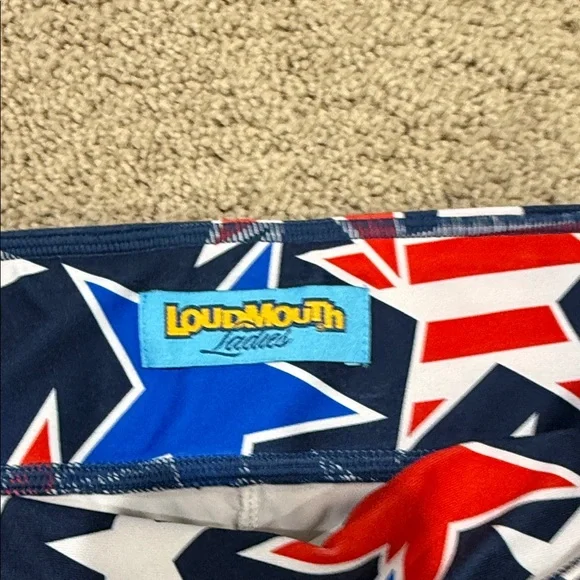 Loudmouth Stars and stripes Golf skirt - size Medium - Picture 2 of 3